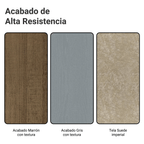 Juego de Comedor Ashley con 4 Sillas Marrón/Gris/Imperial