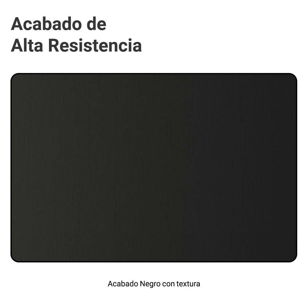 Armario Multiuso 1 Puerta 60 cm Negro