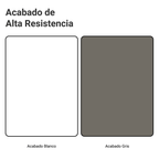 Cocina Integral Vik 2.70 Metros Blanco/Gris 03