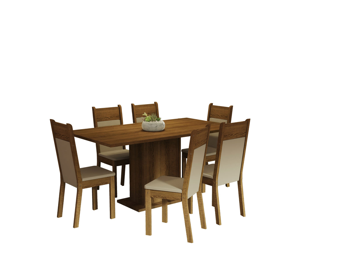 Juego de Comedor Augusta con 6 Sillas