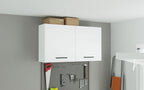 Gabinete Superior de Almacenamiento para Garaje 120 cm Multiuso Blanco Madesa