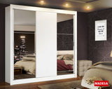 Closet Monaco 3 Puertas Corredizas 2 Espejos