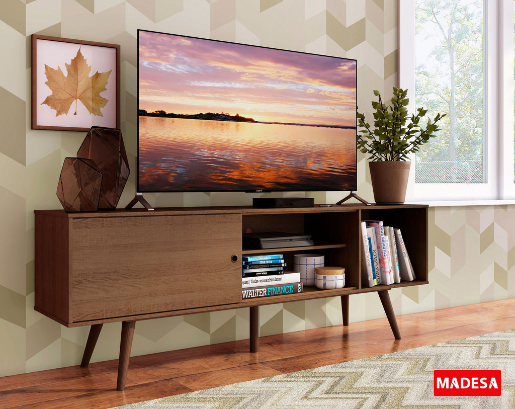 Centro de Entretenimiento Mesa para TV Cairo Hasta 65 Pulgadas