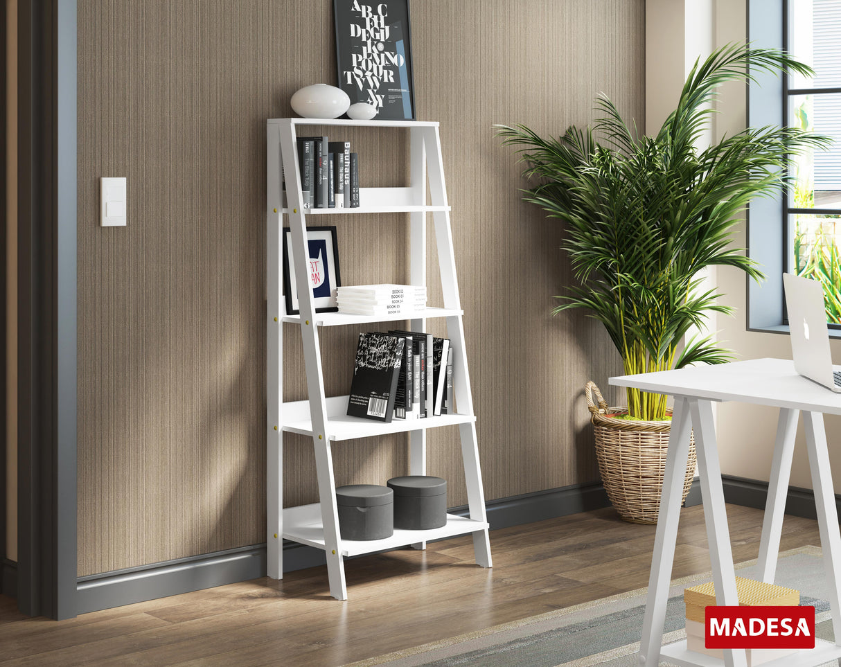 Mueble Estante Librero con 4 Niveles