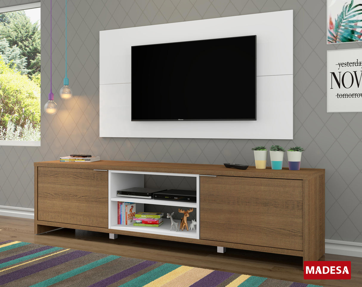 Centro de Entretenimiento para TV Metz Mesa y Panel Hasta 55 Pulgadas