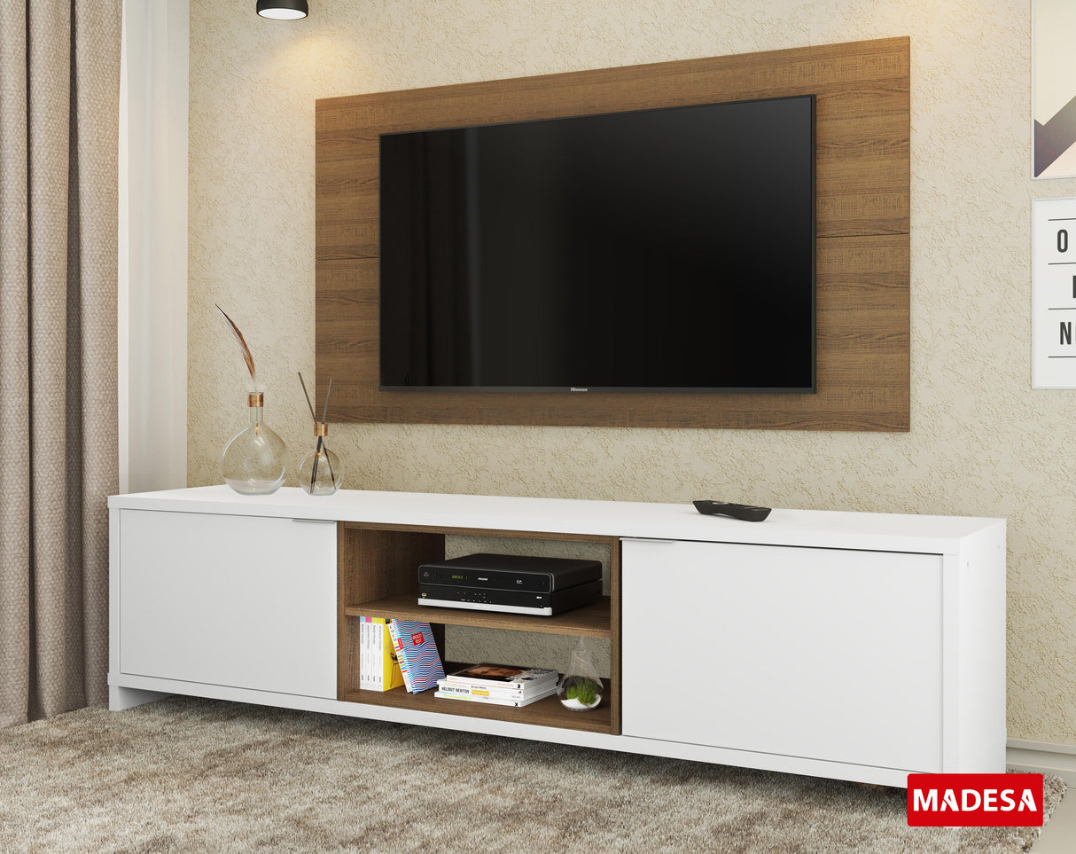 Centro de Entretenimiento para TV Metz Mesa y Panel Hasta 55 Pulgadas