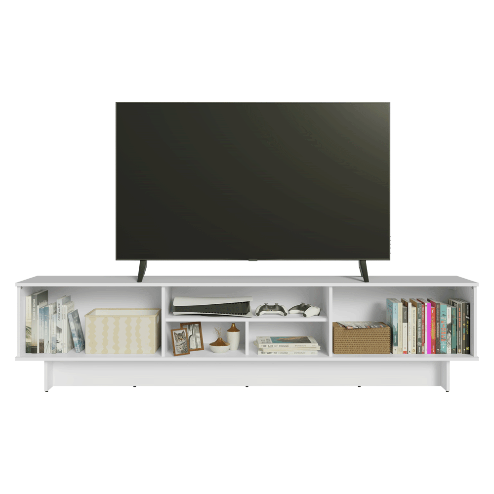 Centro de Entretenimiento Mesa para TV Glamy Hasta 80 Plgdas