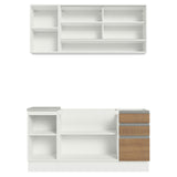 Cocina Integral Glamy 1.60 m con Mesón de Acero 02