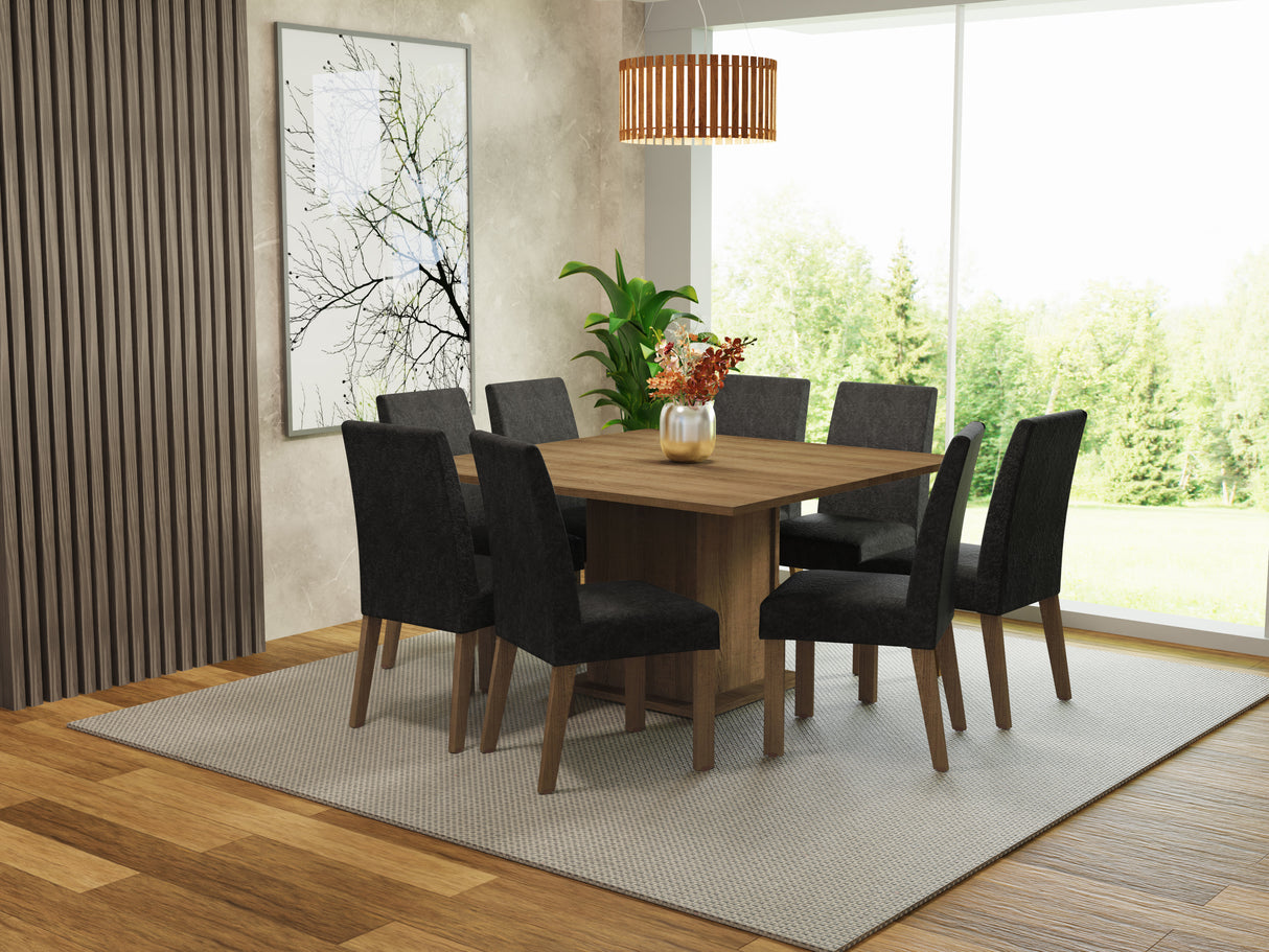 Juego de Comedor Doris con 8 Sillas Oxford