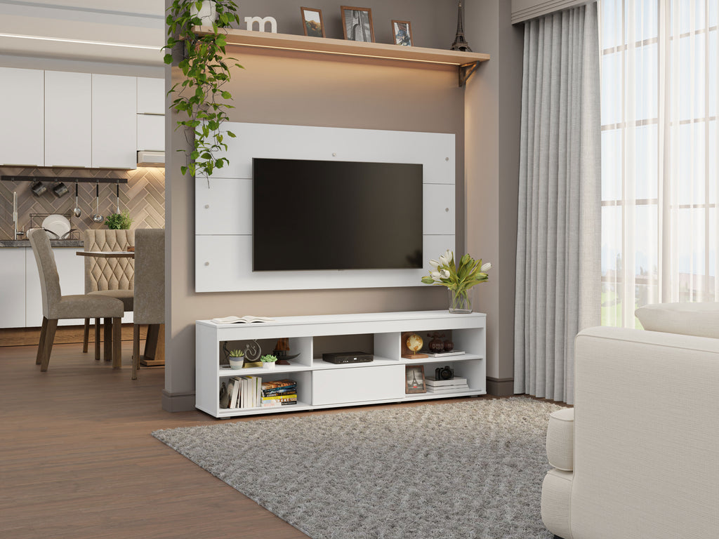Centro de Entretenimiento para TV Orlando Mesa y Panel Hasta 65 Pulgadas