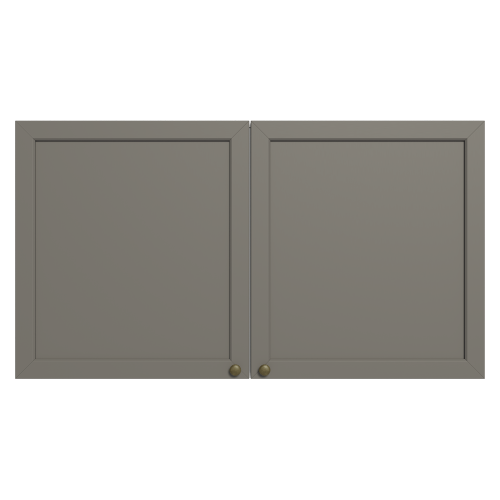 Mueble de Cocina Superior Vik 1.20 Metros 2 Puertas Blanco/Gris
