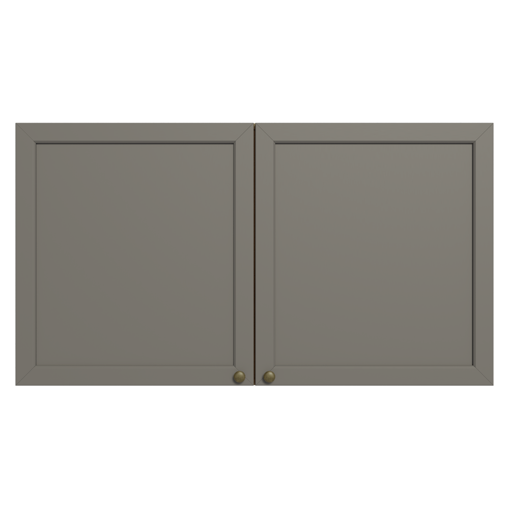Mueble de Cocina Superior Vik 1.20 Metros 2 Puertas Marrón/Gris