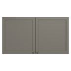 Mueble de Cocina Superior Vik 1.20 Metros 2 Puertas Marrón/Gris