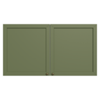 Mueble de Cocina Superior Vik 1.20 Metros 2 Puertas Blanco/Verde