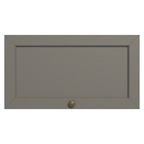 Mueble de Cocina Superior Vik 60 cm 1 Puerta Abatible Marrón/Gris