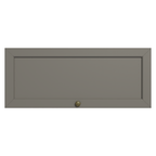 Mueble de Cocina Superior Vik 80 cm 1 Puerta Abatible Marrón/Gris