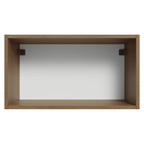 Mueble de Cocina Superior Vik 60 cm 1 Puerta Abatible Marrón/Gris
