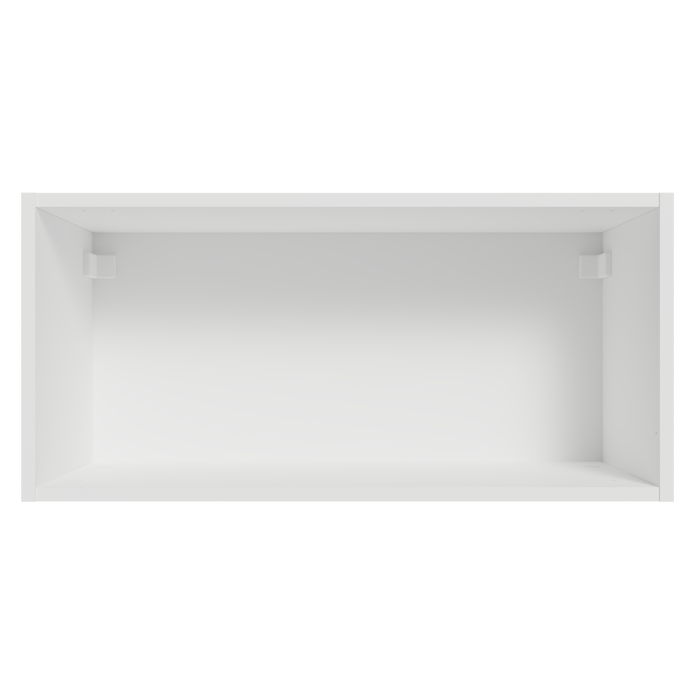 Mueble de Cocina Superior Vik 70 cm 1 Puerta Abatible Blanco/Gris