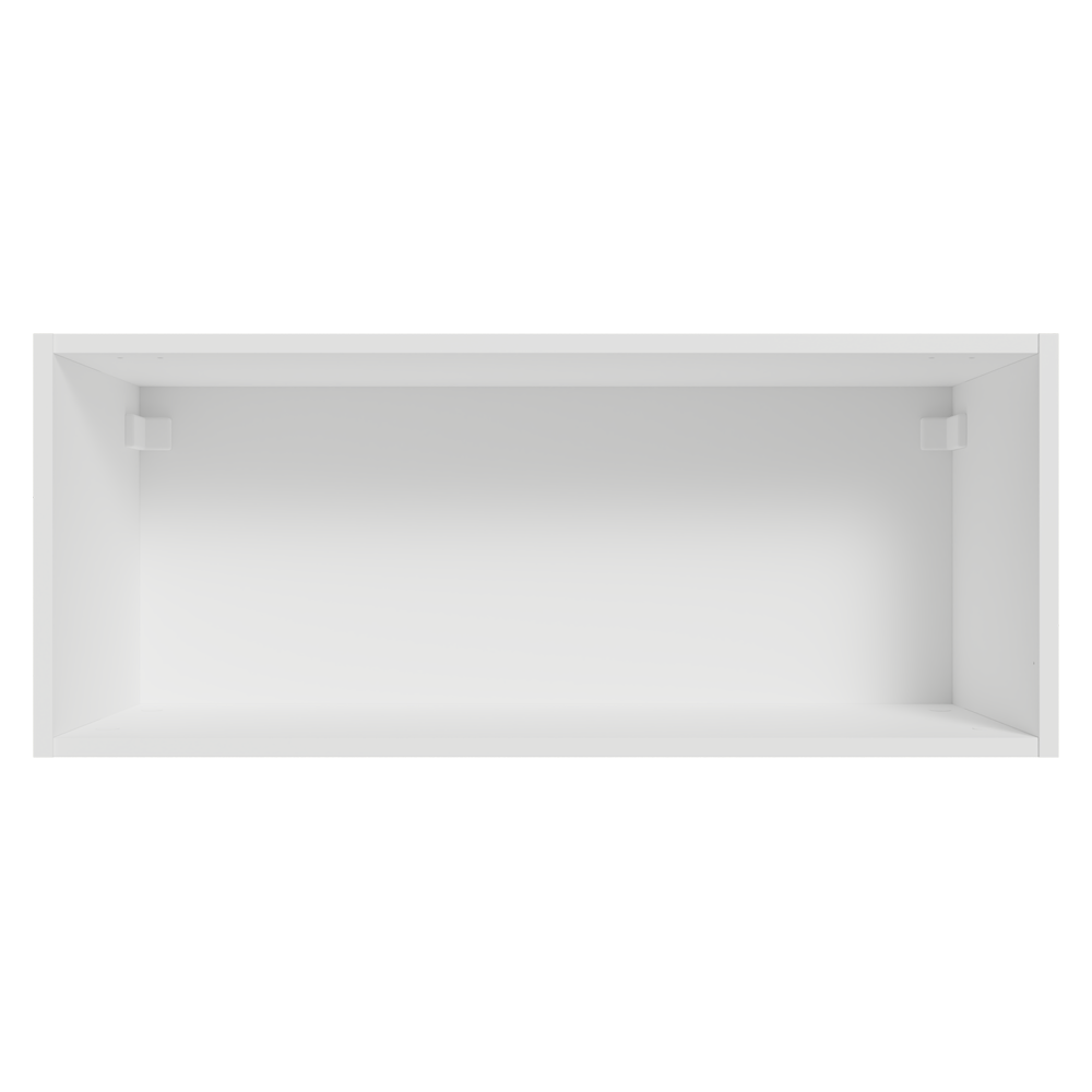 Mueble de Cocina Superior Vik 80 cm 1 Puerta Abatible Blanco/Gris