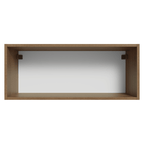 Mueble de Cocina Superior Vik 80 cm 1 Puerta Abatible Marrón/Gris