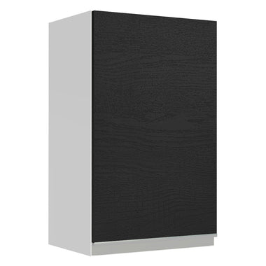 Mueble de Cocina Superior Glamy 40 cm 1 Puerta Blanco/Negro
