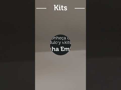 Cocina Integral Emilly Pop 2.30 Metros con Mesón MDP Marrón/Gris