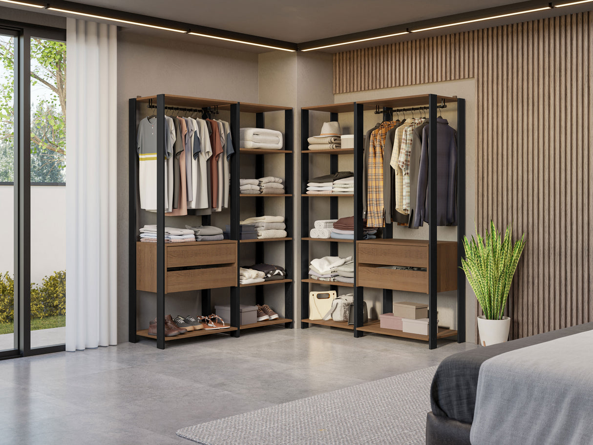 Closet Modulado Abierto Valencia 358 cm 04