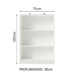 
                  
                    Cargar imagen en el visor de la galería, Mueble Estante Librero 6907 Con 3 Niveles
                  
                