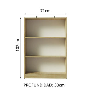 
                  
                    Cargar imagen en el visor de la galería, Mueble Estante Librero 6907 Con 3 Niveles
                  
                