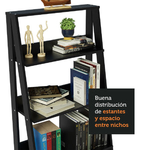 
                  
                    Cargar imagen en el visor de la galería, Mueble Biblioetca Librero Con 4 Niveles
                  
                