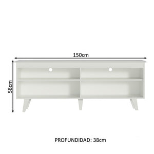 
                  
                    Cargar imagen en el visor de la galería, Centro De Entretenimiento Para Tv Údine 65&amp;#39;&amp;#39; - Blanco
                  
                