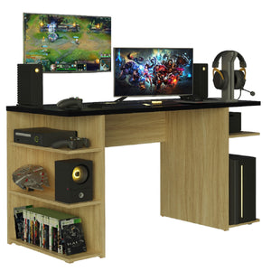 
                  
                    Cargar imagen en el visor de la galería, Mueble Escritorio Gamer Moderno 136cm
                  
                