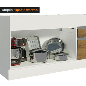 
                  
                    Cargar imagen en el visor de la galería, Mueble De Cocina 2 Cajones 2 Puertas 150 Cm
                  
                