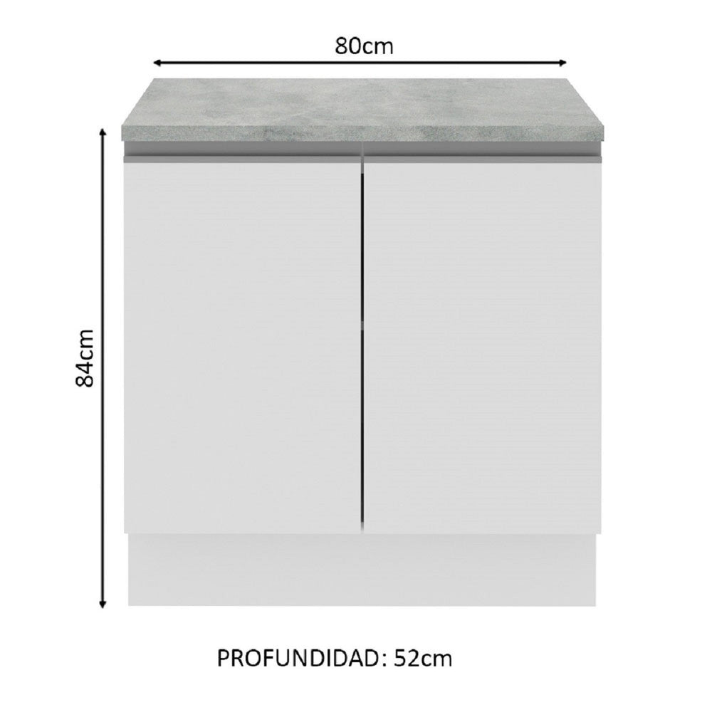 
                  
                    Cargar imagen en el visor de la galería, Mueble De Cocina 2 Puertas - 80 Cm
                  
                