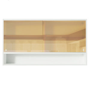 
                  
                    Cargar imagen en el visor de la galería, Mueble superior 2 Puertas Corredizas De Cristal - 120 Cm
                  
                