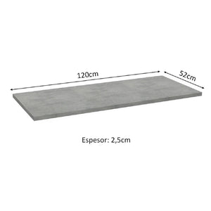 
                  
                    Cargar imagen en el visor de la galería, Tablero Para Mueble De Cocina 120 Cm - Gris
                  
                