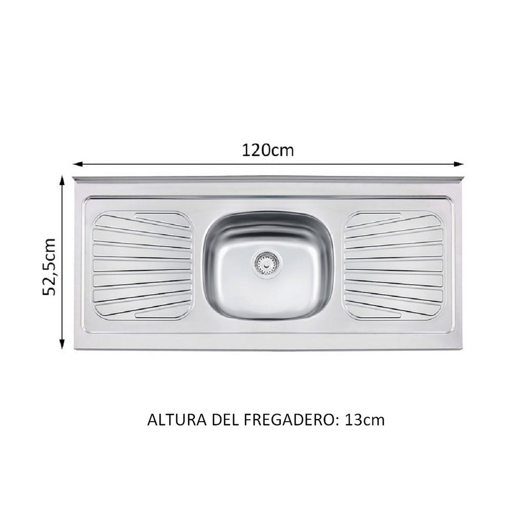 
                  
                    Cargar imagen en el visor de la galería, Cocina Integral Glamy Con Mesón De Acero Con 160 Cm
                  
                