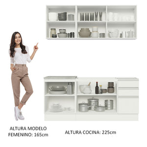 
                  
                    Cargar imagen en el visor de la galería, Cocina Integral Glamy Sin Mesón De Acero 180 Cm
                  
                