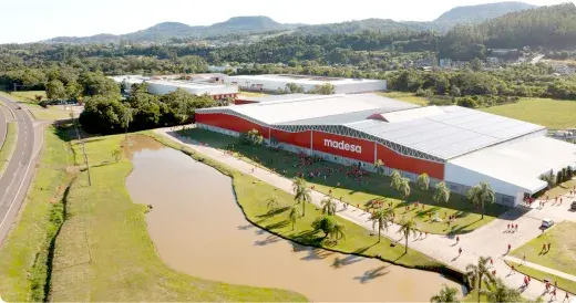 Fábrica de Madesa vista aérea